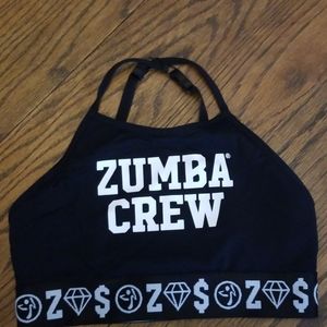 Zumba crew halter bra